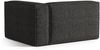 Micadoni Eckmodul Nuria 2-Sitzer Rechts Boucle Anthrazit Bild 2