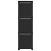 vidaXL Würfelregal mit 9 Boxen Schwarz 103x30x107,5 cm Stoff 322611 Bild 3