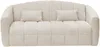 Vente-unique - RETUNA Sofa Stoff Beige - B 208 cm105 cm x H 90 cm x L 200 cm Bild 2
