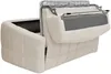 Vente-unique - RETUNA Sofa Stoff Beige - B 208 cm105 cm x H 90 cm x L 200 cm Bild 4