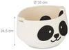 Relaxdays Kinder Aufbewahrungskorb Panda Bild 4