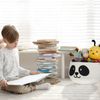 Relaxdays Kinder Aufbewahrungskorb Panda Bild 3