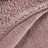 Wohndecke TEDY Teddy-Fleece kuschelige Sofadecke Sesselschoner Extra weich rosa 70x160 cm rosa Bild 3