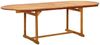 vidaXL 9-tlg. Garten-Essgruppe Massivholz Akazie und Textilene 3279291 Bild 3