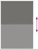 vidaXL Verdunkelungsrollo Grau 90x150 cm Stoffbreite 85,7 cm Polyester 4011126 Bild 5