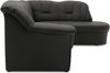 DOMO Collection Papenburg, Ecksofa mit Schlaffunktion, Kunstleder schwarz, 243 x 180 cm Bild 3