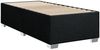 vidaXL Bettgestell ohne Matratze Schwarz 80x200 cm Stoff 3284431 Bild 3