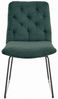 KAWOLA Stuhl NEW CHARME Esszimmerstuhl Cord smaragd 87 x 66 x 52 cm Bild 3