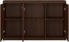 Lowboard und Sideboard Wohnzimmer Möbel Set Nussbaum IMPERIA-129 Bild 5