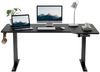 HOMALL Schreibtisch Schreibtisch Höhenverstellbarer mit Gedächtnis und Sitzerinnerung (2-lagige Höhenverstellung mit sitzender Erinnerungsfunktion und USB-Ladeanschluss) Bild 2