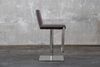 KAWOLA Barhocker FES Barstuhl höhenverstellbar drehbar dunkelbraun 85 x 51 x 42 cm Bild 5