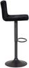 2er Set Barhocker Amanda II - Samtvelour Schwarz Bild 3