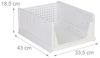 Relaxdays Kleiderschrank Organizer 5er Set Bild 4