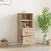 Sideboard, Kommode Sonoma-Eiche 34,5x34x90 cm Holzwerkstoff Bild 3