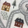 Carpetia Kinderteppich Runder Spielteppich mit Straßenmotiv Weich für Spielbereiche in creme, rund Bild 3