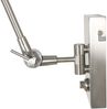 Steinhauer Wandleuchte Gramineus 9724 Stahl, Lampenschirm Leinen Grau Bild 5