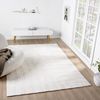 Vimoda Teppich Wohnzimmer Boho Optik Skandinavisch Hochtief in Creme, Rechteckig, Höhe: 11 mm, Läufer Teppich Schlafzimmer Esszimmer Bild 2