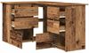 vidaXL Eckschreibtisch Altholz-Optik 145x100x76 cm Holzwerkstoff 855962 Bild 5