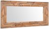 Dekorativer Spiegel rechteckig, Teak, 120x60 cm Bild 2