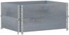 vidaXL Pflanzkasten Grau 80x60 cm Massivholz Kiefer 3295841 Bild 2