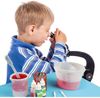 6er Set Silikon Messbecher 500ml 250ml 100ml 10ml klar Skalen DIY Basteln Küche Bild 4