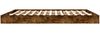 vidaXL Bettgestell ohne Matratze Räuchereiche 180x200 cm Holzwerkstoff 842004 Bild 5