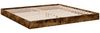 vidaXL Bettgestell ohne Matratze Räuchereiche 180x200 cm Holzwerkstoff 842004 Bild 3