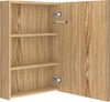 vidaXL LED-Bad-Spiegelschrank Eichenoptik 50 x 13 x 70 cm, Mit Beleuchtung [326492] Bild 5