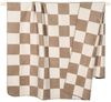 pad Decke Chess Karomuster Sand Taupe (150x200 cm) 11809-X161-1520 Bild 2