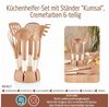Vip Ahmet Kochbesteck-Set Küchenhelfer Set 6-tlg, Kunststoff Kochbestecki BPA-frei (Ständer, Schaumkelle, Nudelkelle, Besen, Kelle, Löffel, Spatel), 7-teiliges Set inkl. Aufbewahrungsständer Bild 3