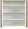 Calicosy Sideboard 4 Türen B100 cm - MATIS - Weiß/Holz Bild 4