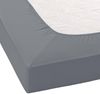 Janine Mako Jersey Spannbetttuch Bettlaken 140-160x200 cm OVP 5007 48 opalgrau Bild 3