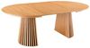 riess-ambiente Esstisch VALHALLA WOOD 120-160-200cm natur · Küchentisch aus Eichen-Massivholz (Einzelartikel, 1-St), mit stabilem Säulenfuß & Einlegeplatten · rund oder oval · 8 Personen Bild 4