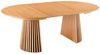 riess-ambiente Esstisch VALHALLA WOOD 120-160-200cm natur · Küchentisch aus Eichen-Massivholz (Einzelartikel, 1-St), mit stabilem Säulenfuß & Einlegeplatten · rund oder oval · 8 Personen Bild 5