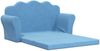 vidaXL Kinder-Schlafsofa 2-Sitzer Blau Weicher Plüsch 357062 Bild 4