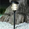 MARELIDA LED Solarleuchte LED Solar Wegleuchte Gartenfackel Flammeneffekt Solarleuchte schwarz, LED Classic, gelb Bild 2