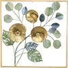 Florales Metallbild "Rudolf" 50x50 cm Bild 3