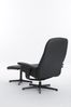 Relaxsessel mit Hocker HWP58-SCH schwarz Bild 4