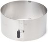 Patisse Patisse verstellbarer hoher Tortenring aus Edelstahl mit Schloss 17-30cm P02457 Bild 1
