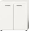 xonox. home Wohnen Jam X8BA9T20 Highboard Hochkommode Wohnzimmerschrank Hochschrank in weiß Melamin, ca. B/H/T: 80 x 88 x 35 cm Bild 2