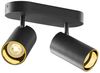 SLV 1006425 ASTO TUBE Spotstrahler zylindrisch 2-flammig GU10 schwarz Bild 5