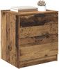 vidaXL Nachttisch 2 pcs Altholz 45 x 39 x 50 cm Holzwerkstoff 880507 Bild 3