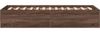 vidaXL Bettgestell ohne Matratze Braun Eiche 75x190 cm Holzwerkstoff 841992 Bild 5