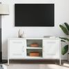 vidaXL TV-Schrank Weiß 100,5x39x50,5 cm Stahl 842993 Bild 3