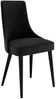Stuhl Perla 3 (Farbe: Magic Velvet 2219, Beine: Schwarz) Bild 2