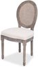 vidaXL Esszimmerstühle 4 Stk. Creme Stoff [244090] Bild 2