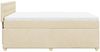 vidaXL Boxspringbett mit Matratze Creme 160x200 cm Stoff 3286750 Bild 5