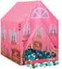vidaXL Kinder-Spielzelt mit 250 Bällen Rosa 69x94x104 cm 3107749 Bild 2