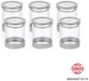 Vip Ahmet Vorratsdose Vorratsdosen rund mit Deckel, (6er Set, 6x0,45L), BPA-frei, Kunststoff, (6-tlg, 6x0,45L, 6er Set), mit Vakuumdeckel Bild 3
