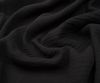 Sandiik Bettwäsche Musselin Bettwäsche in Pure Black, 100% Baumwolle, mit Reißverschluss, made in Portugal Bild 3